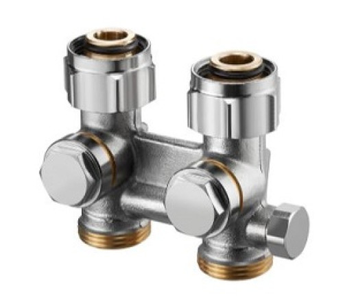 Узел нижнего подключения Oventrop Multiflex F прямой 3/4 x 3/4 1015943