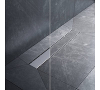 Трап для душа линейный AM.PM PrimeFlow универсальный затвор Tile 50 см W02SC-U11-050-04SB