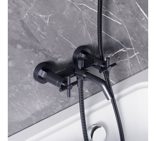 Смеситель для ванны и душа Damixa Neo Classic графит 271000000