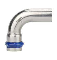 Угольник 90° однораструбный Varmega Inox Press 15 мм VM711001515