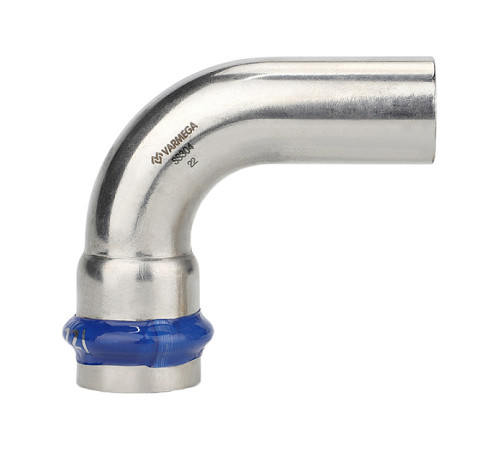 Угольник 90° однораструбный Varmega Inox Press 15 мм VM711001515