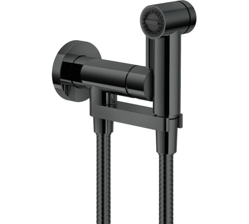 Комплект для гигиенического душа Avenue встроенный глянцевый черный AV00600FLP