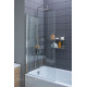 Шторка для ванны Aquanet Alfa 1 750x1350 мм прозрачное стекло профиль хром NF6211