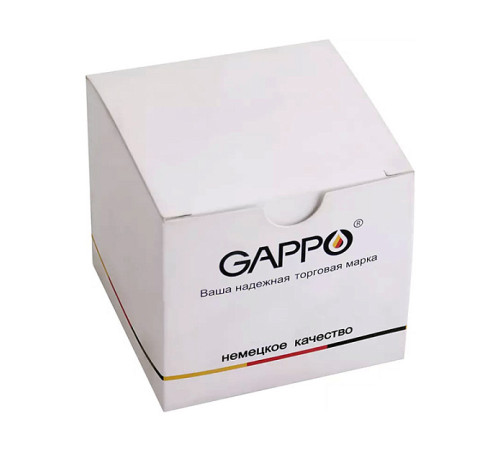 Термоманометр аксиальный Gappo 1/2 80 мм 6 бар 0-120 °C G1473