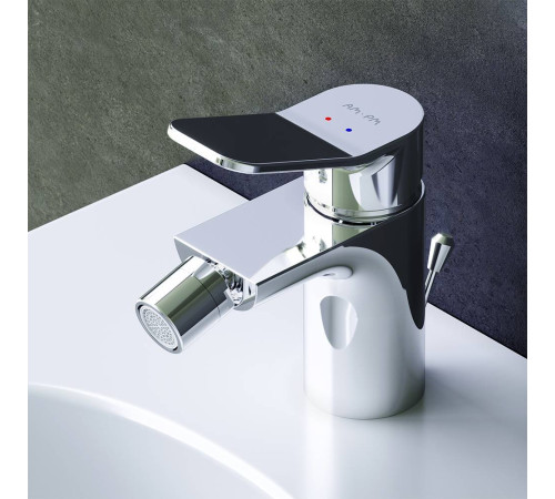 Смеситель для биде AM.PM X-Joy с донным клапаном F85A83100