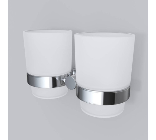 Стакан для зубных щеток двойной AM.PM Sense L с держателем A74343400