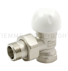 Клапан термостатический Tiemme угловой 1/2 с преднастройкой 3310004