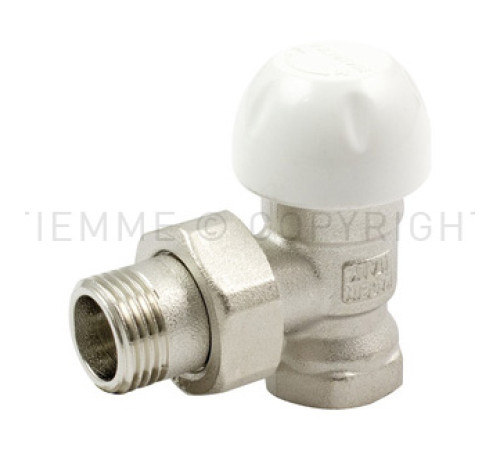 Клапан термостатический Tiemme угловой 1/2 с преднастройкой 3310004