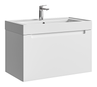 Тумба под умывальник Aqwella Ванкувер белый VAN01081