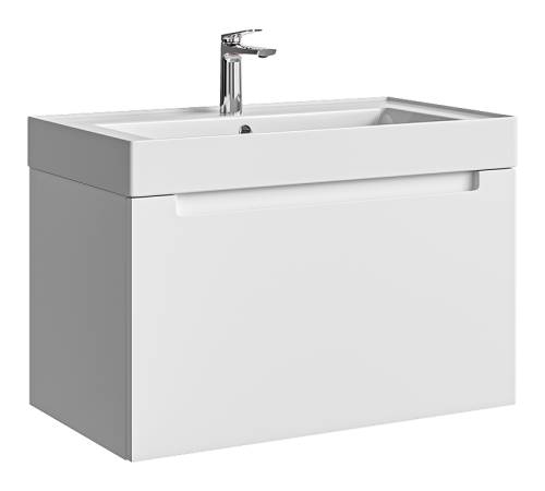 Тумба под умывальник Aqwella Ванкувер белый VAN01081