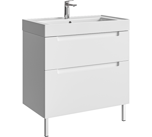 Тумба под умывальник Aqwella Ванкувер белый VAN01082N