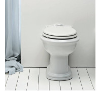 Унитаз напольный приставной Azzurra Jubilaeum 59x40x42 см JUVCTP000000BI