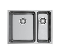Кухонная мойка Omoikiri Tadzava 58-2-U/I-L-IN 58x44 см нержавеющая сталь 4993774
