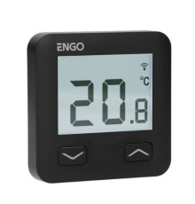 Терморегулятор электронный программируемый ENGO Wi-Fi черный E10B230WiFi