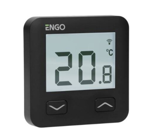 Терморегулятор электронный программируемый ENGO Wi-Fi черный E10B230WiFi
