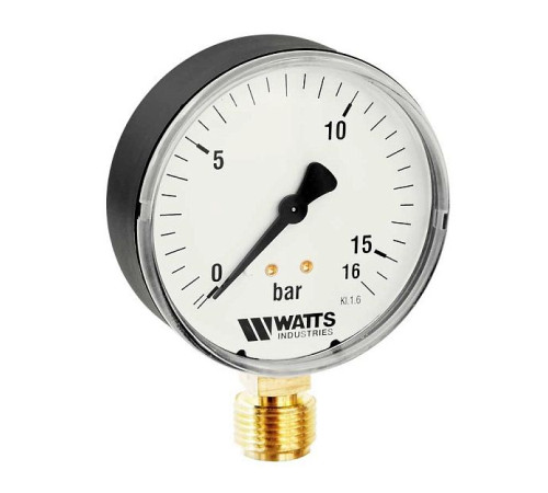 Манометр радиальный Watts F+R200 MRP 80 мм 16 бар 1/2 10007794