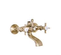 Смеситель для ванны Gattoni London с выходом сверху 1/2 бронза TW1750617V0br