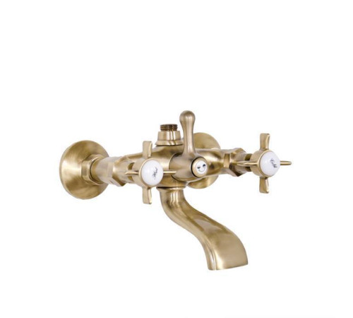 Смеситель для ванны Gattoni London с выходом сверху 1/2 бронза TW1750617V0br