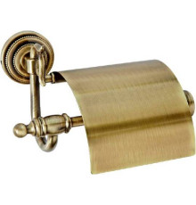 Держатель туалетной бумаги Boheme Medici с крышкой бронза 10601