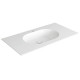 Раковина на столешницу Simas WAVE 100x50x14.5 см 1 отверстие белая матовая WA100 bi matt