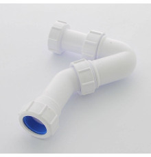 Сифон трубный McAlpine P/S-образный без выпуска регулируемый 90-145 мм MRBD2