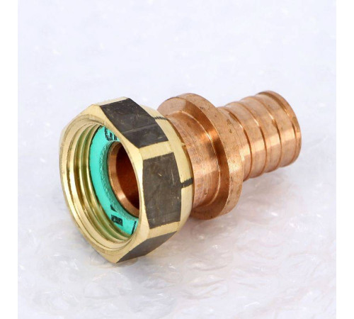 Муфта с накидной гайкой Rehau Rautitan RX+ 20х3/4 бронза 456338
