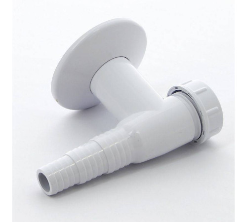Сифон для бытовой техники McAlpine с обратным клапаном выход 32 мм белый WMV-32WH