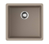 Кухонная мойка Omoikiri Bosen 44-U-SA Tetogranit 44x44 см бежевый 4993597