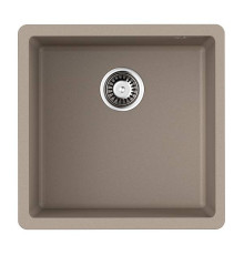 Кухонная мойка Omoikiri Bosen 44-U-SA Tetogranit 44x44 см бежевый 4993597