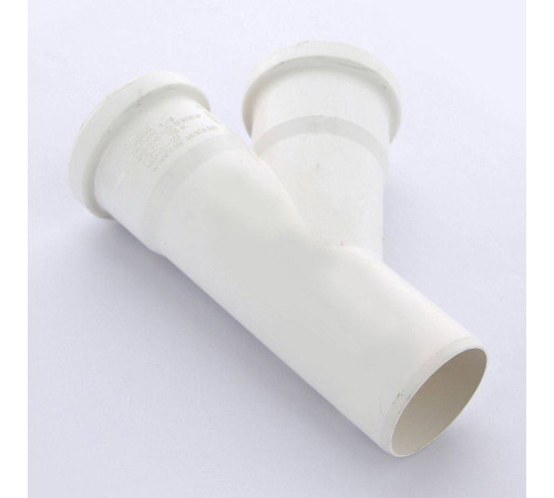 Тройник канализационный REHAU RAUPIANO PLUS 50/50/45° 121234