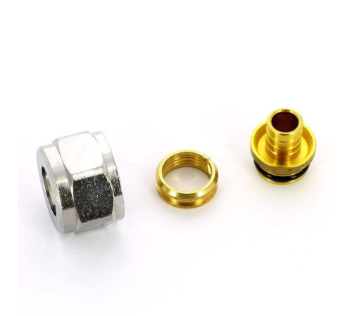 Соединитель для труб PEX и ALPEX FAR Евроконус 16х2 мм 3/4 6075 823999