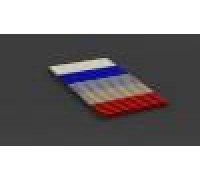 Решетка для конвектора Gekon UNC 170x200 мм R23109 GRIL0.17.0UNC020.0/R23109_E/TE