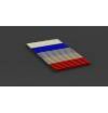 Решетка для конвектора Gekon UNC 170x200 мм R23109 GRIL0.17.0UNC020.0/R23109_E/TE