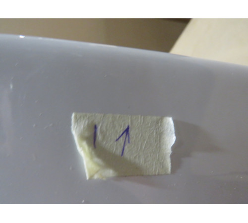 Биде подвесное GSI Pura 500x360 мм с отверстием под смеситель и переливом 8864111