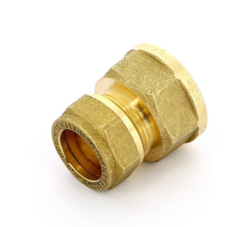 Муфта обжимная Tiemme 1100 18 мм х 3/4 ВР латунная 1100026