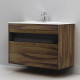 База под раковину AM.PM Func 100 см с нишей и 1 ящиком дуб крафт M8FFUX1001OF