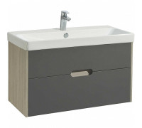 Комплект мебели для ванной Aquaton Оливия 90 Дуб Ойстер с раковиной Адриана 90 1A2544K0OLUG0