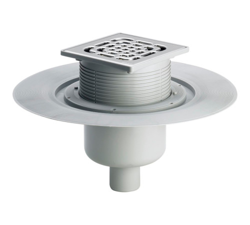 Трап для душа Viega Advantix 150х150 мм вертикальный отвод 557188