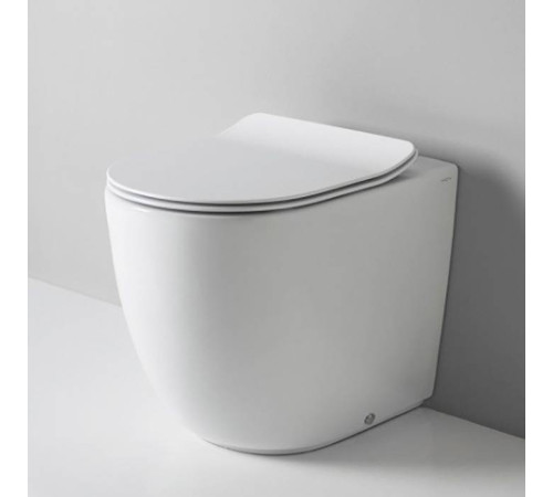 Унитаз напольный Artceram FILE 2.0 безободковый 37х52 см белый FLV007 01 00