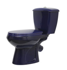 Унитаз-компакт Santek Элисса Стандарт косой выпуск нижний подвод синий 43355110202