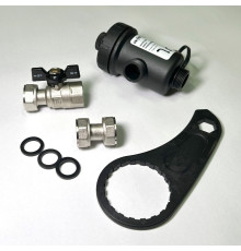 Фильтр-грязеуловитель магнитный TIM 3/4 черный 509408