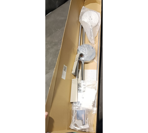 Душевой гарнитур Hansgrohe Raindance Select S 125 3jet со штангой 900 мм с мыльницей 26631400