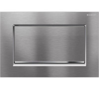 Клавиша смыва Geberit Sigma 30 смыв-стоп матовый хром/хром 115.893.KX.1
