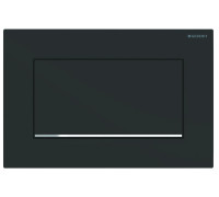 Клавиша смыва Geberit Sigma 30 смыв-стоп черный матовый/хром 115.893.14.1