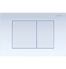 Панель смыва Aquatek Белая глянец квадратные клавиши KDI-0000009