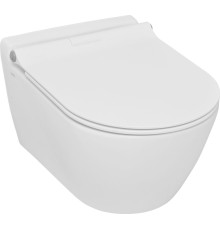 Унитаз подвесной Serel Smart SM25SL с тонким сиденьем микролифт SM25SL