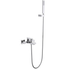 Смеситель для ванны Aquanet Libra с душевым набором 1jet AQ1649CR