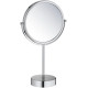 Зеркало косметическое настольное Aquanet 5x увеличение хром AQ4914CR
