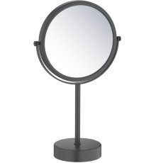 Зеркало косметическое настольное Aquanet 5x увеличение матовый черный AQ4914MB