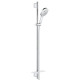 Душевой гарнитур GROHE Rainshower SmartActive 130 III штанга 900 мм шланг 1750 мм хром 26548000